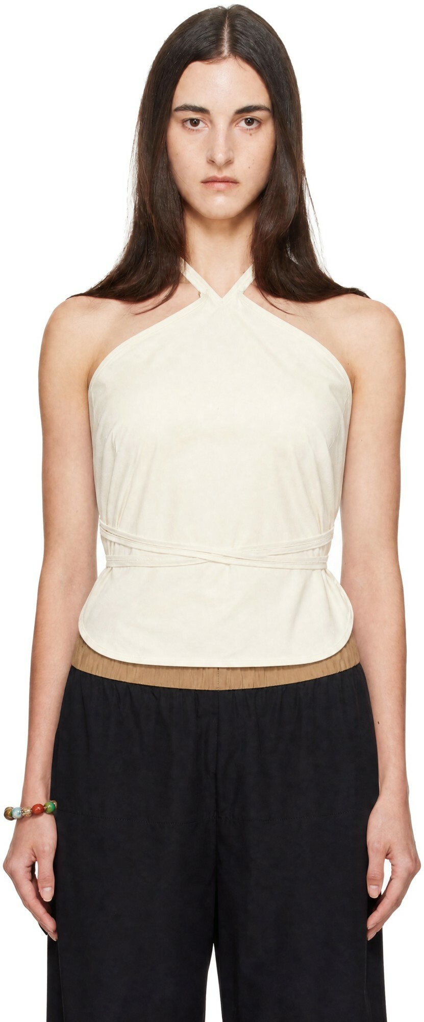 Baserange Off-White Mar Top