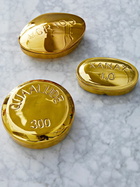 JONATHAN ADLER Xanax Polished Brass Pill Box