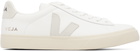 VEJA White Campo Leather Sneakers