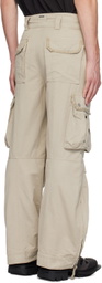 C2H4 Beige Volcano Pants