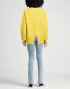 Manila Grace Womens Sweater in Yellow