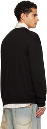 We11done Black Se11done Cardigan
