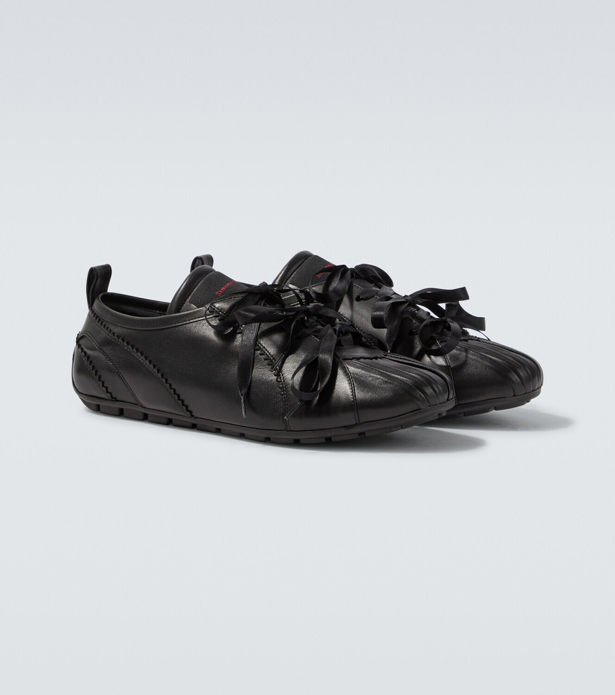 Simone Rocha Ballerina Grip leather sneakers