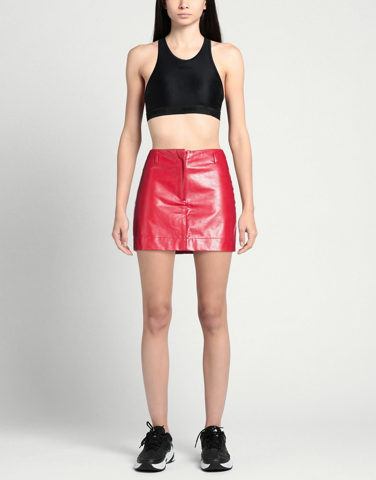 Jijil Womens Mini skirt in Red