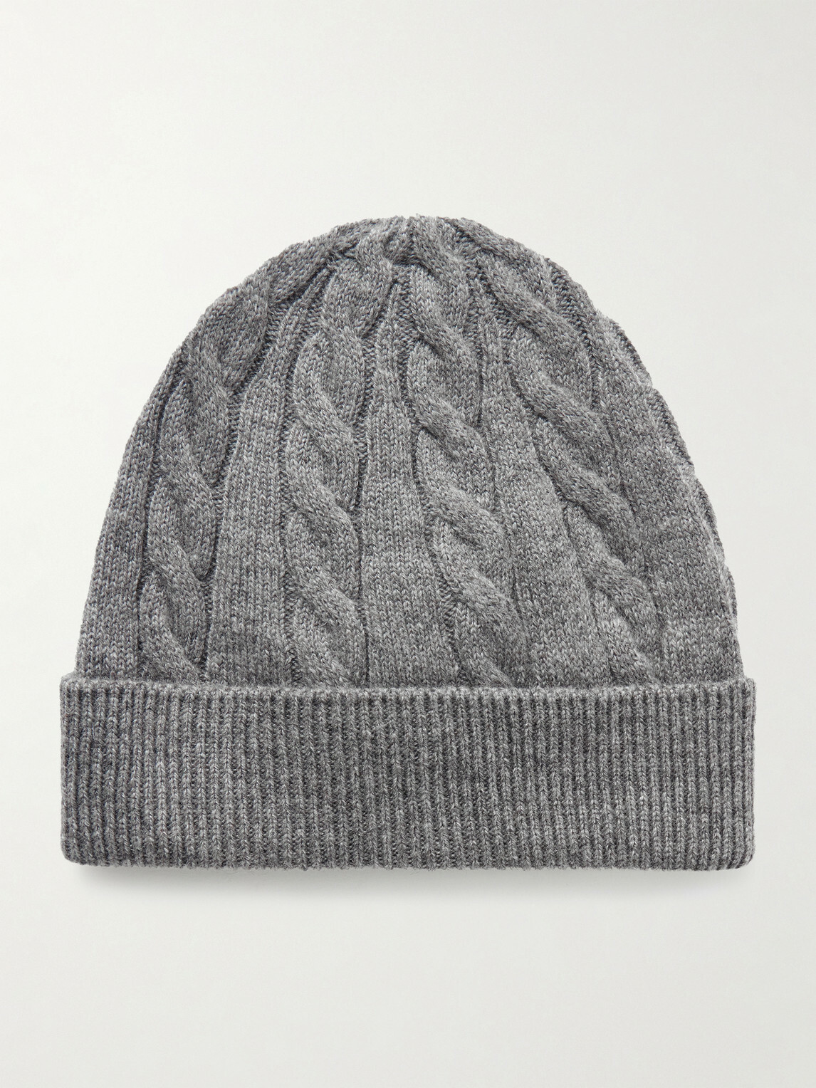 Loro Piana - Cedar Cable-Knit Cashmere Beanie - Blue
