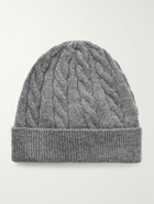 Loro Piana - Cedar Cable-Knit Cashmere Beanie - Blue