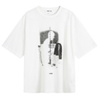END. x YMC Graphic Triple T-Shirt in Off White