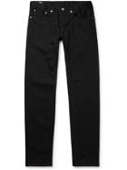 EDWIN - Kaihara Slim-Fit Tapered Selvedge Denim Jeans - Black - UK/US 30