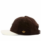Adidas Women's x Clot Cap in Dark Brown/Cream White 