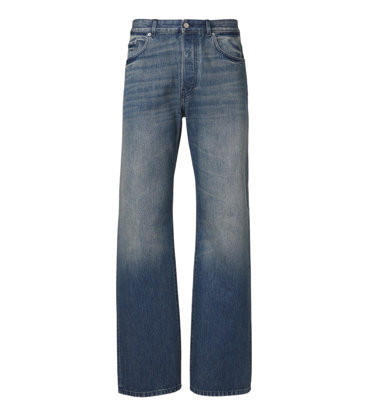Photo: Dries Van Noten Faded straight jeans