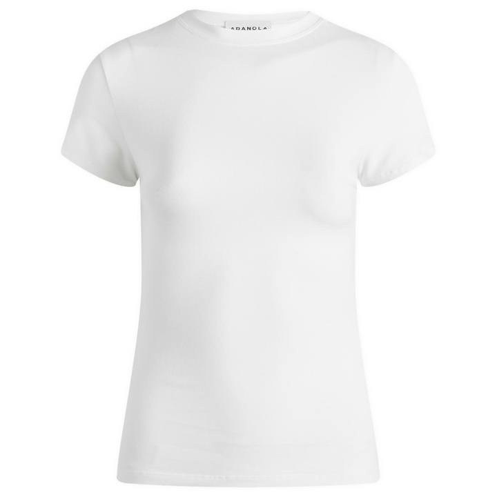Photo: Adanola Women's Short Sleeve Top in White