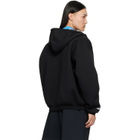 Balenciaga Black Zip-Up Hoodie