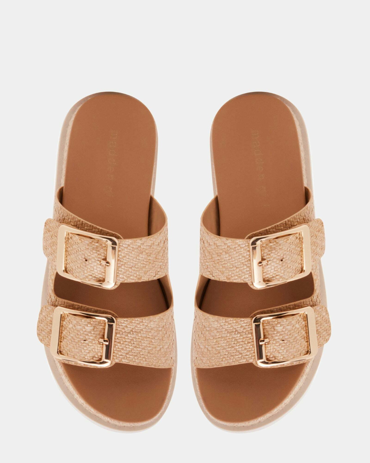 Steve Madden Mythicall Sandals in Natural Fabric