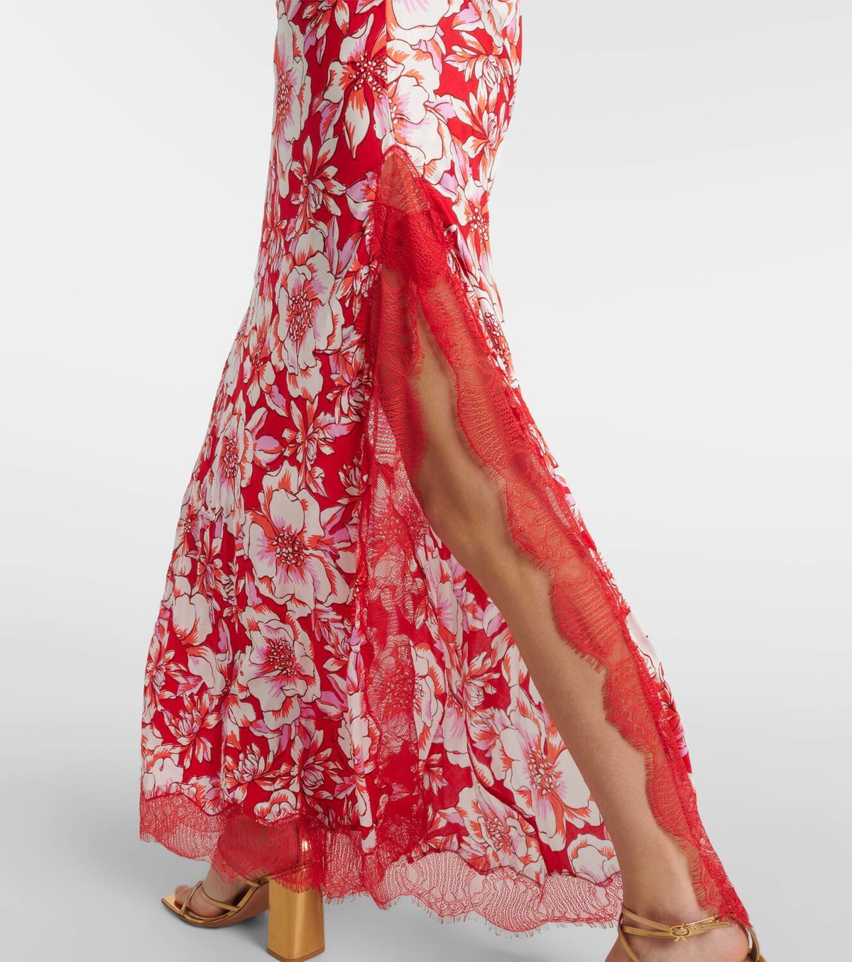 【Poupette St Barth】 Luciaプリントミディドレス Poupette St Barth Lucia printed midi dress Poupette St Barth