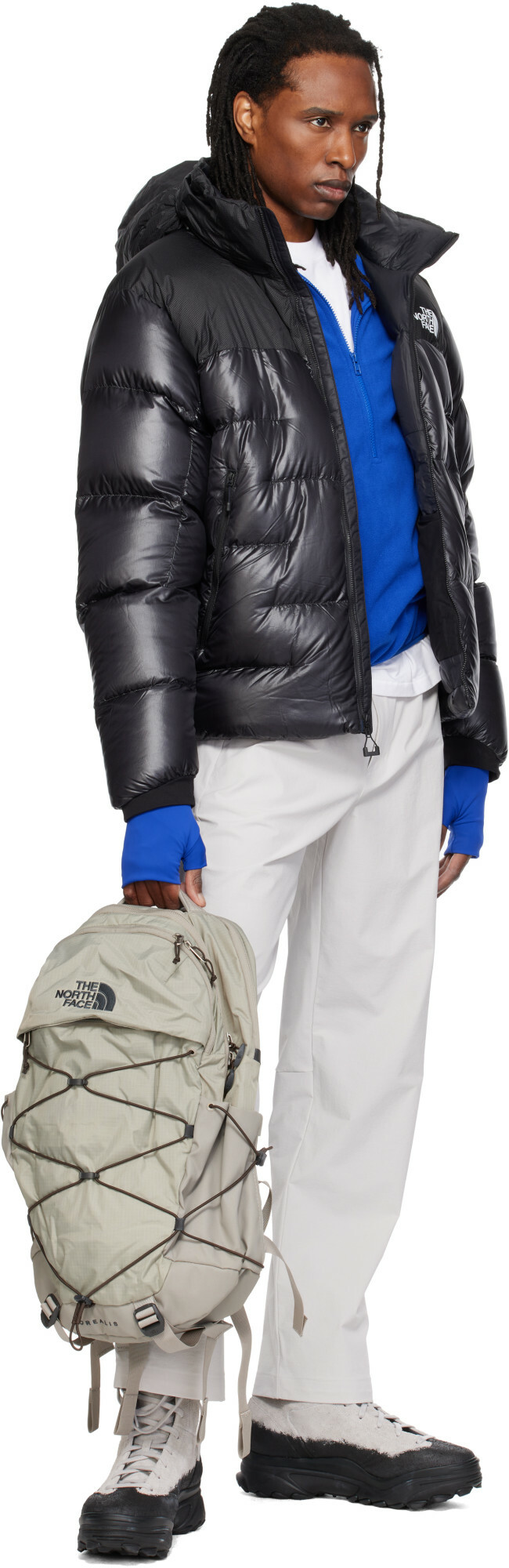 The North Face Gray Borealis Backpack