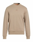 Boss Mens Sweatshirt Sand