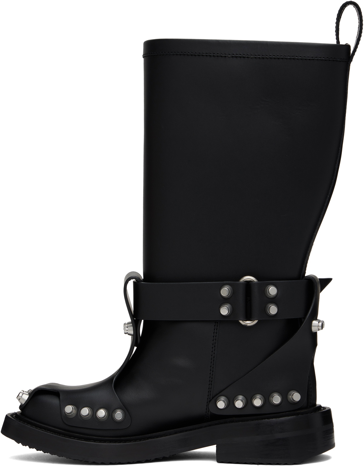 Alexander Wang Black Dixon Buckle Boots