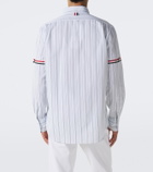 Thom Browne 4-Bar striped cotton shirt