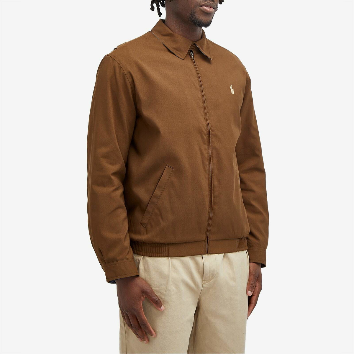 Polo Ralph Lauren Men's Lined Windbreaker Harrington Jacket in