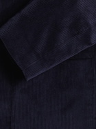 MP Massimo Piombo - Guru Cotton-Blend Corduroy Blazer - Blue
