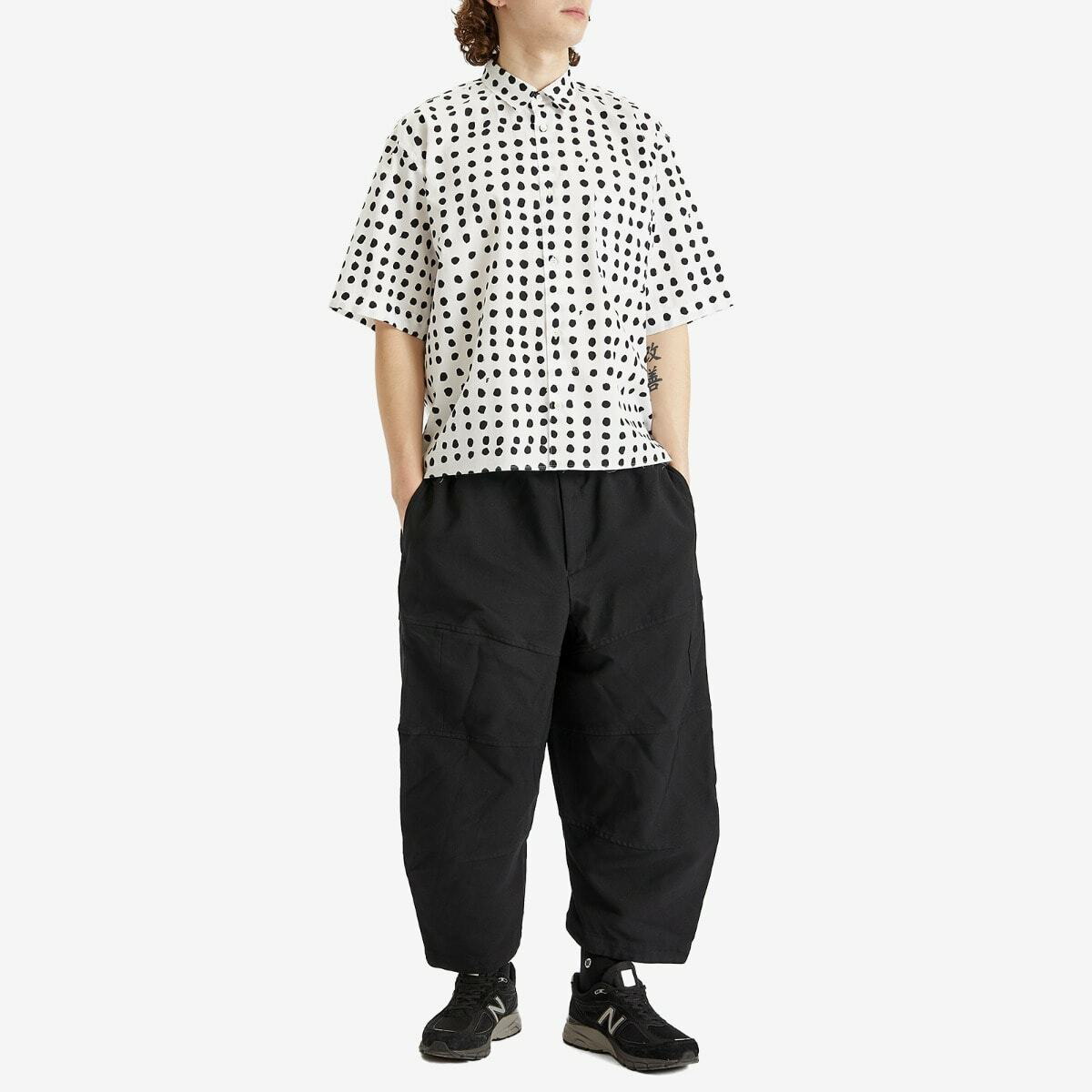 COMME des GARCONS BLACK x FILIP PAGOWSKI 関税込 Print Shirt BLACK COMME DES GARÇONS: Filip Pagowski Printed T-Shirt