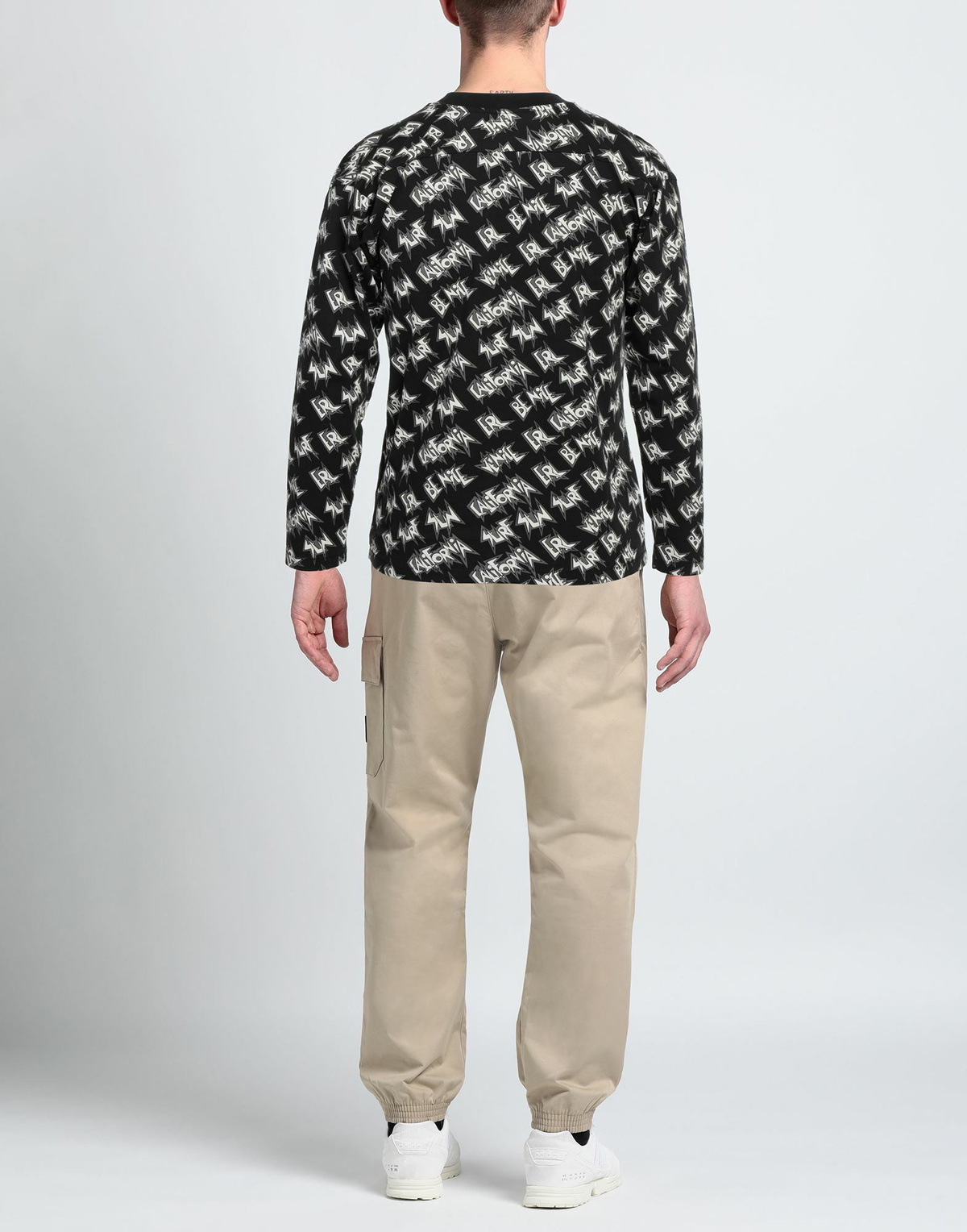 Erl Mens T-shirt in Black