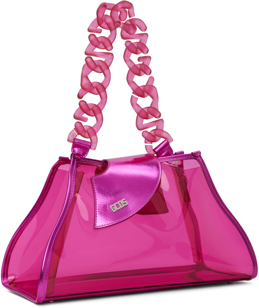 Comma Gcds Monogram Small Twist Bag : Women Bags Pink