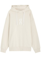 ON Club Logo Cotton-blend Hooded Sweatshirt Grey