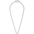 A.P.C. Silver Ethan Necklace