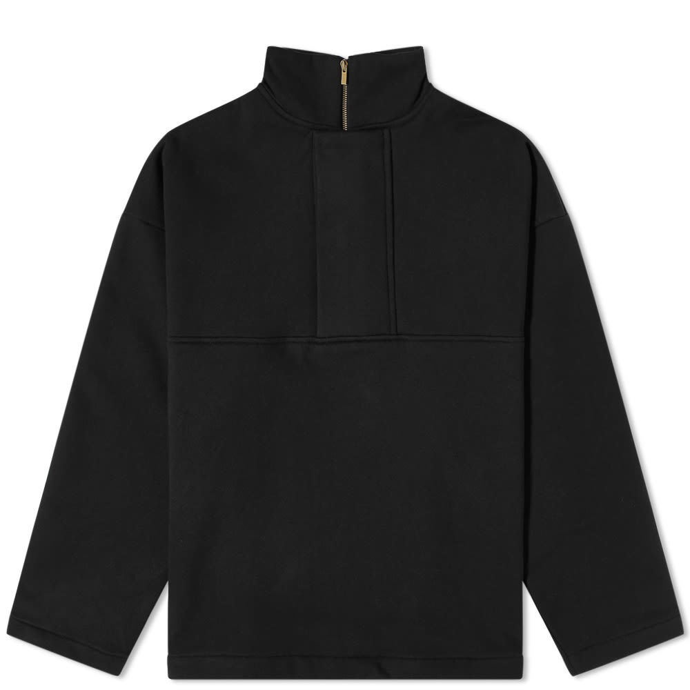 Photo: Fear of God Brushed 1/4 Zip Fleece Pullover