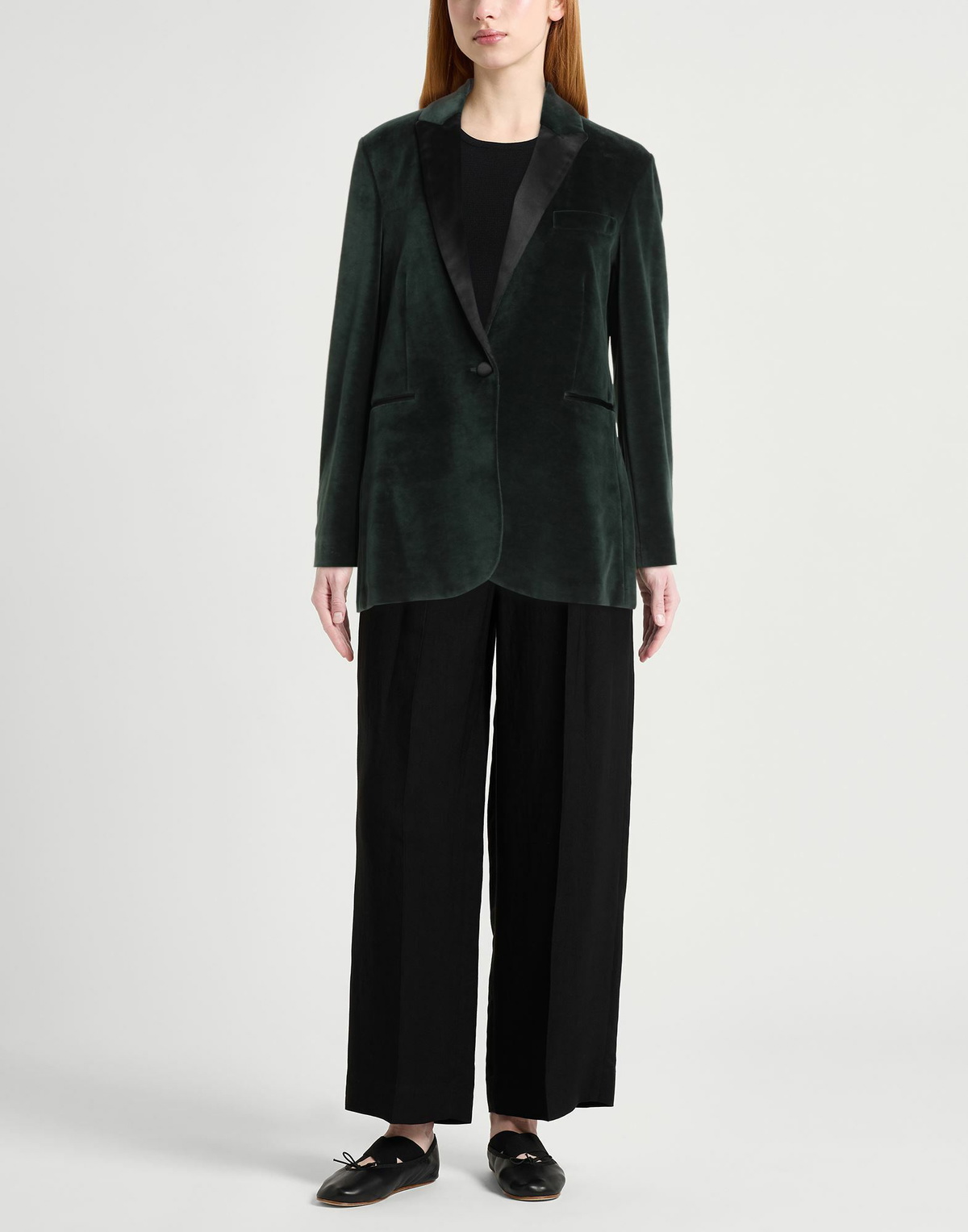 Circolo 1901 Womens Blazer Dark in Green