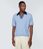 King & Tuckfield Wool polo shirt