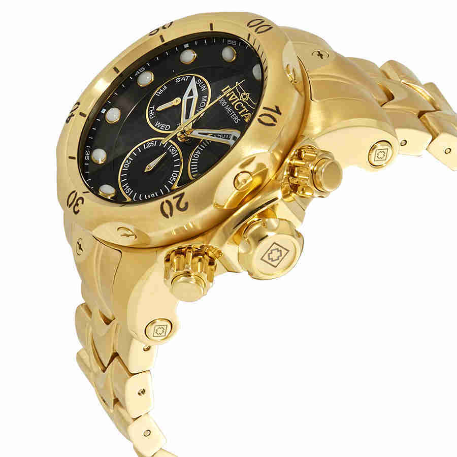 INVICTA腕時計 Invicta Venom Chronograph Black Dial Mens Watch 25904 Invicta