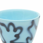 Frizbee Ceramics Super Cup - 200ml in Blue Pizza 