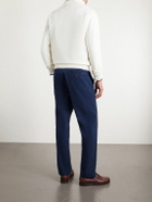Polo Ralph Lauren - Straight-Leg Cotton-Blend Twill Trousers - Blue