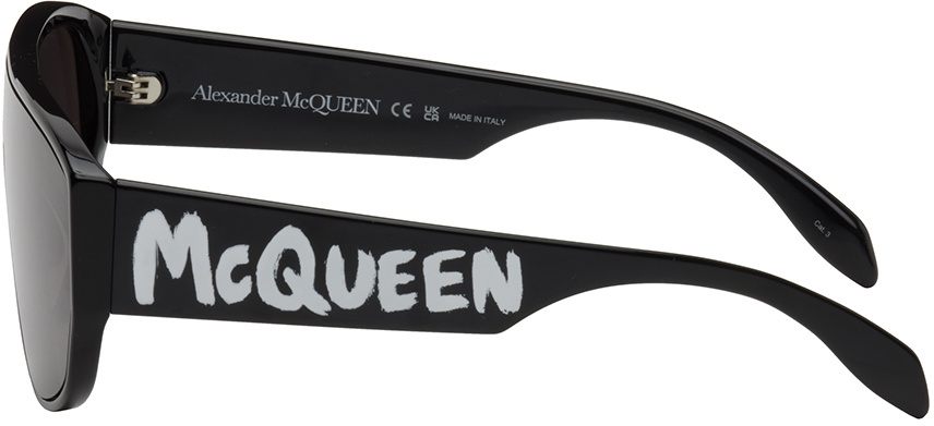 GENTLY USED - ALEXANDER MCQUEEN
GRAFFITI MASK BLACK SUNGLASSES WOMAN Alexander McQueen | Accessories | Gently Used Alexander  main image 3