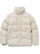 Loro Piana - Flavio Quilted Suede Jacket - Neutrals