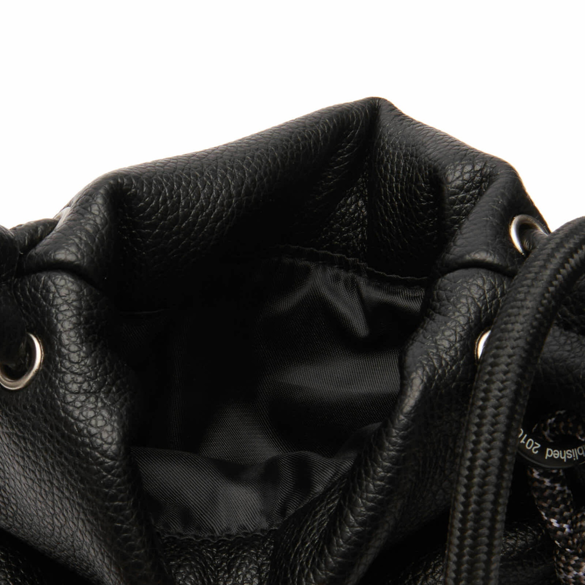 F/CE. Women's Tech Leather Map Pochette Bag in Black 