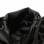 F/CE. Women's Tech Leather Map Pochette Bag in Black 