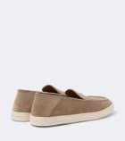 Giorgio Armani Suede slip-on shoes