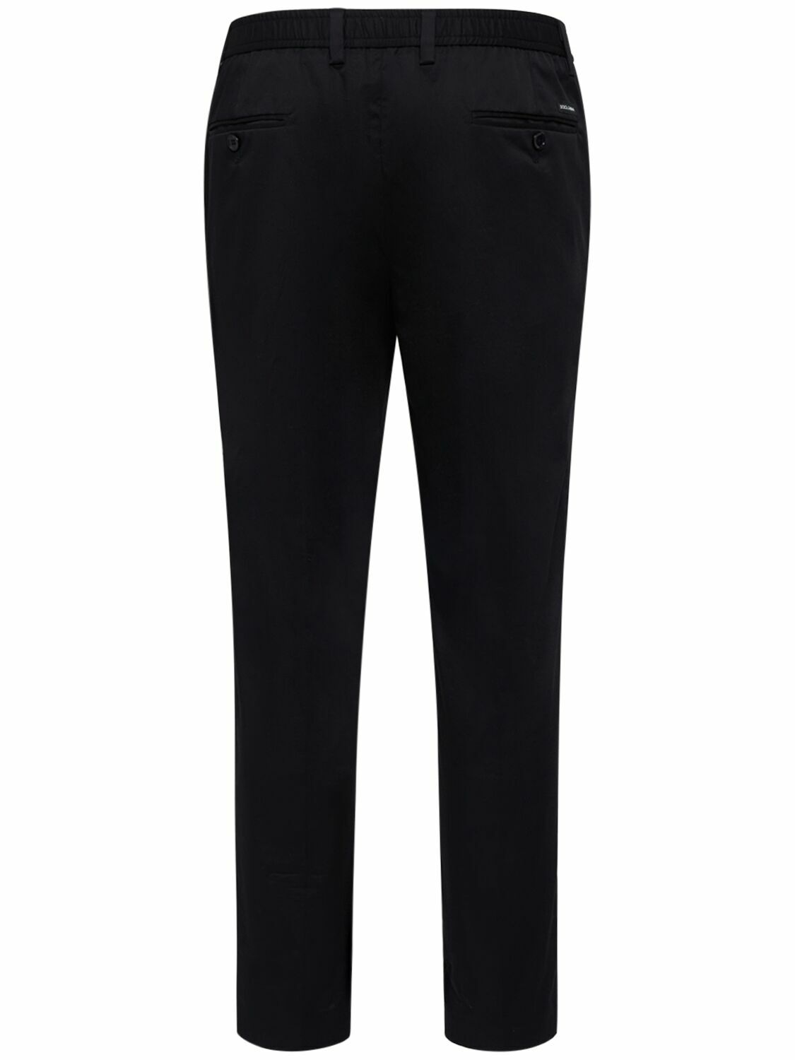 Gabardine belt pants Pants