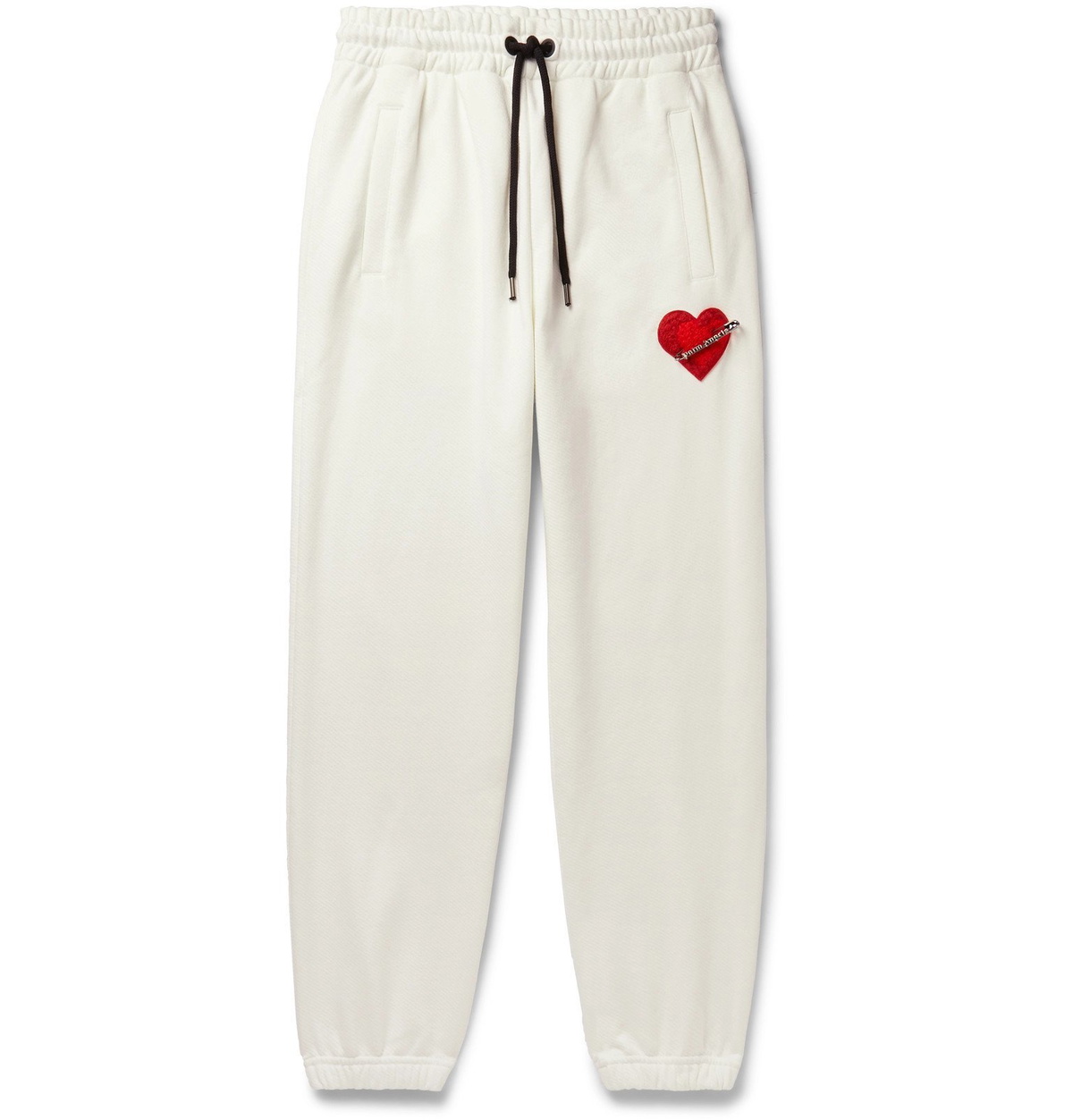 andmary heart hip sweat pants ANDMARY Heart hip sweat pants white