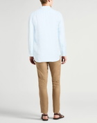 120% Lino Mens Shirt Sky in Blue