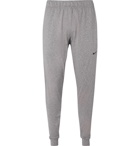 Nike Training - Tapered Mélange Dri-FIT Sweatpants - Gray