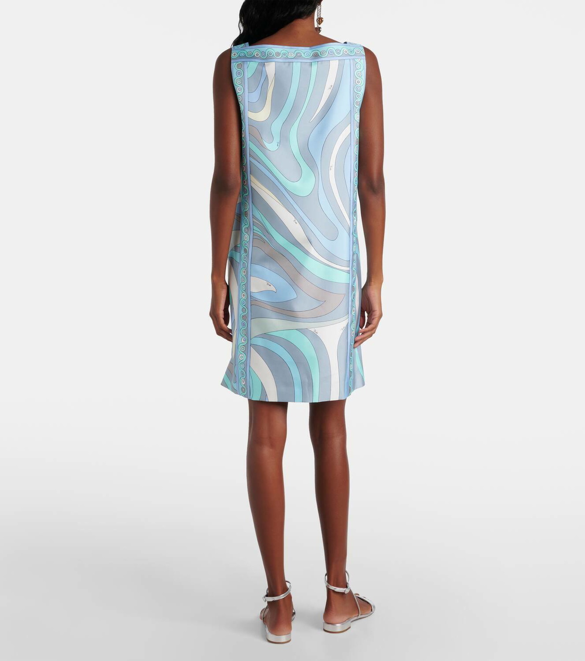 EMILIO PUCCI ノースリーブチュニック Pucci Printed cowl neck camisole Emilio Pucci