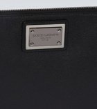 Dolce&Gabbana - Logo leather pouch