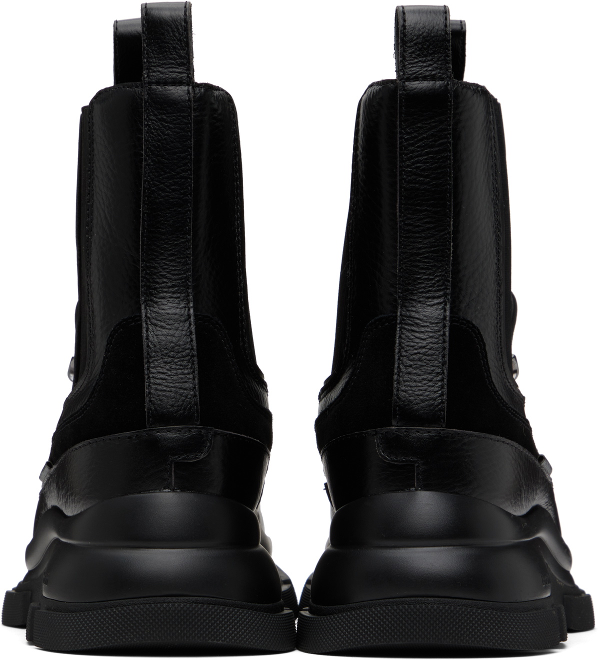 both Black Gao EVA Tracker Chelsea Boots