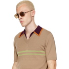 Fendi Gold 'Fendi Sky' Sunglasses