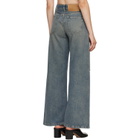 MM6 Maison Margiela Navy Wide Denim Jeans