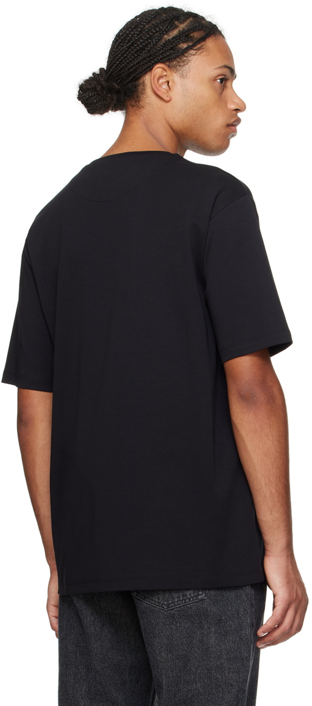 Bally Black Adrien Brody Edition Embroidered-Logo T-Shirt